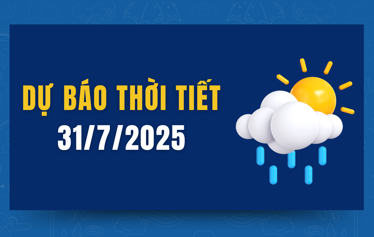 Dự báo thời tiết ngày 30/7/2025: Nắng nóng diện rộng tại miền Bắc và miền Trung