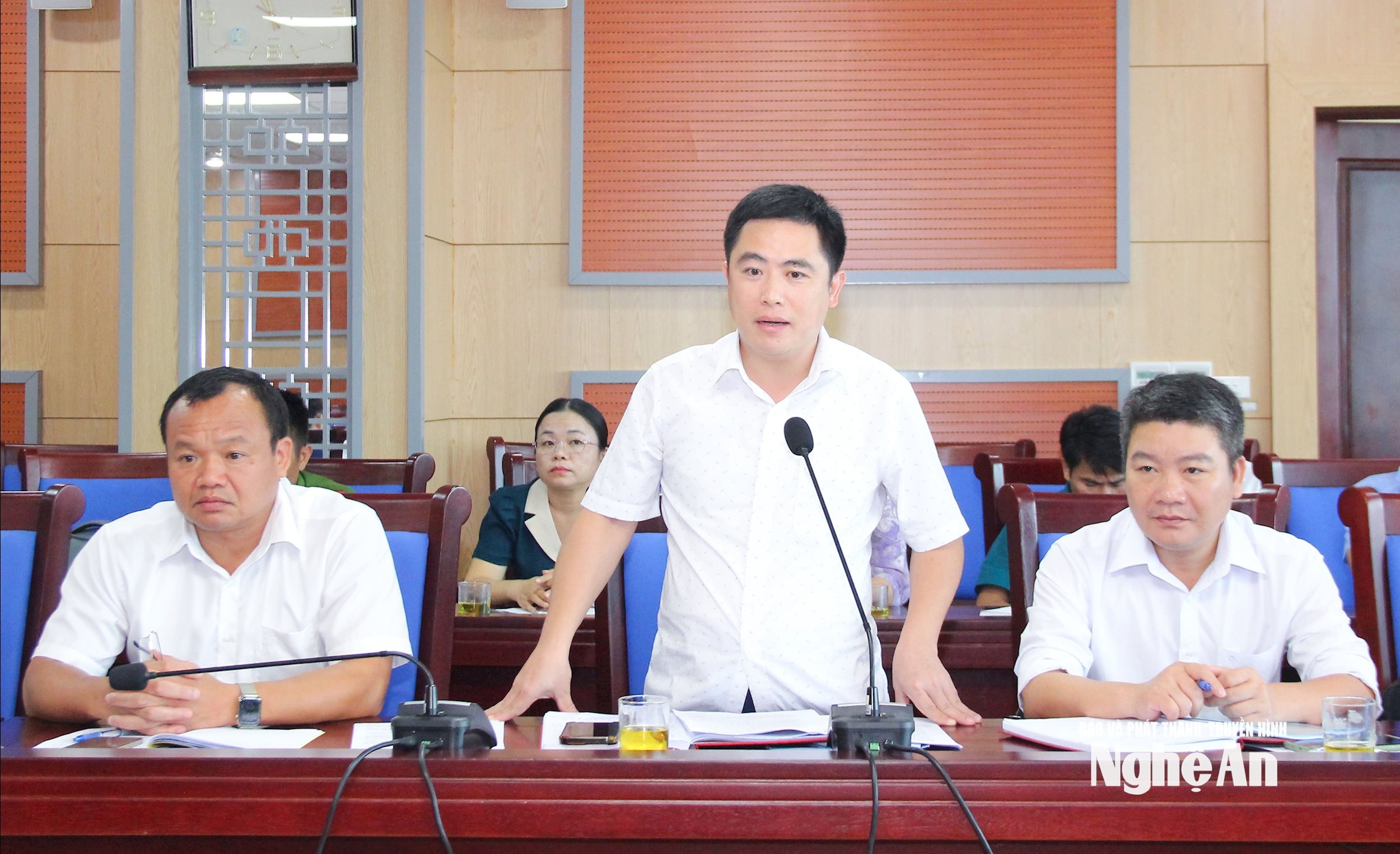 Bí thư Đảng uỷ xã Hạnh Lâm Nguyễn Thái An