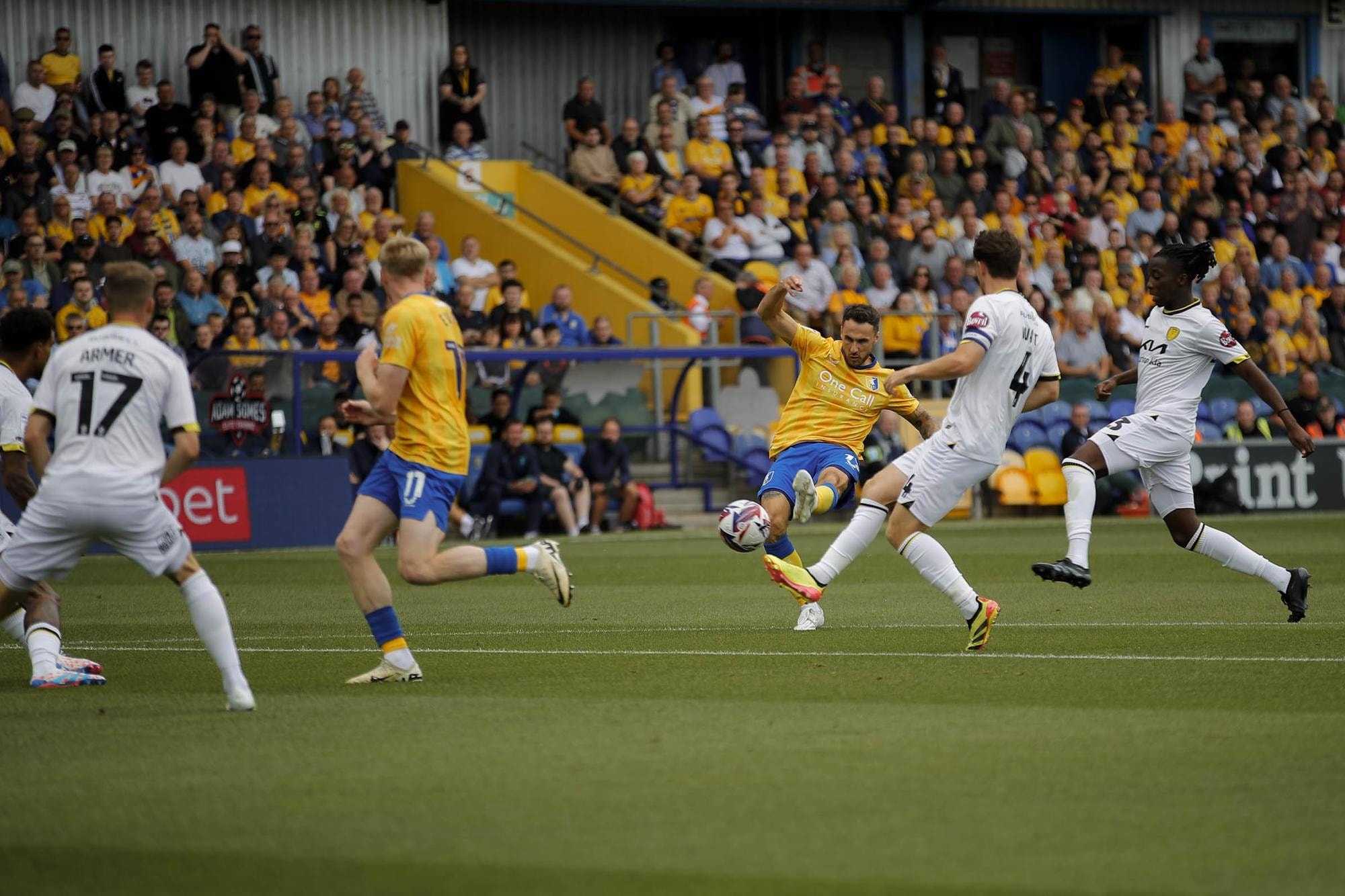 Lee Gregory the hero in goal thriller as Mansfield Town share six goals with Burton Albion