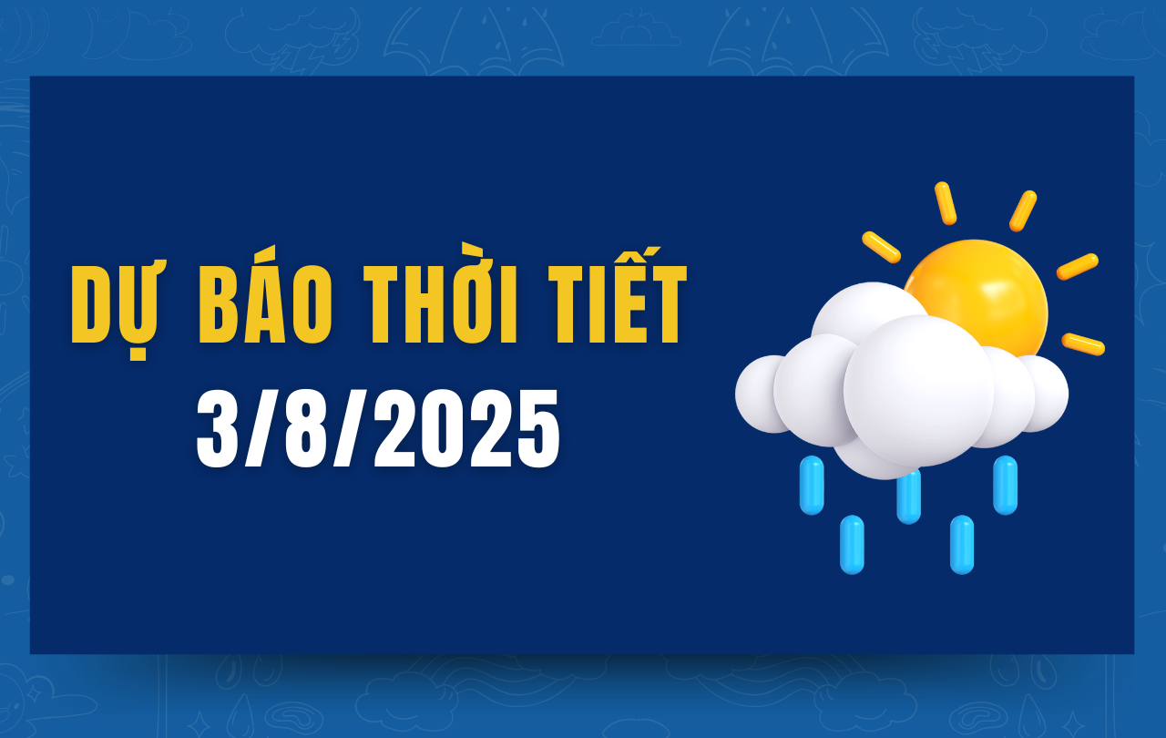 Dự báo thời tiết Hà Nội, TP.HCM ngày 3/8: Nắng nóng thu hẹp, mưa dông tăng
