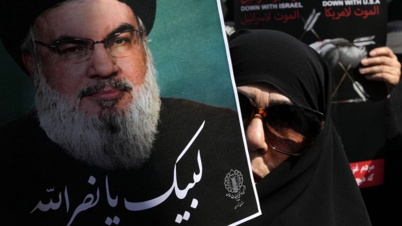Thủ lĩnh Hezbollah Hassan Nasrallah bị Israel tiêu diệt trong các trận không kích Beirut hôm 27/9. Ảnh minh họa Getty Images.