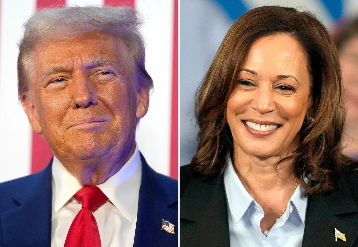 Ông Donald Trump và bà Kamala Harris - 2 ứng viên chính trong cuộc đua vào Nhà Trắng năm nay. Ảnh: ABC News