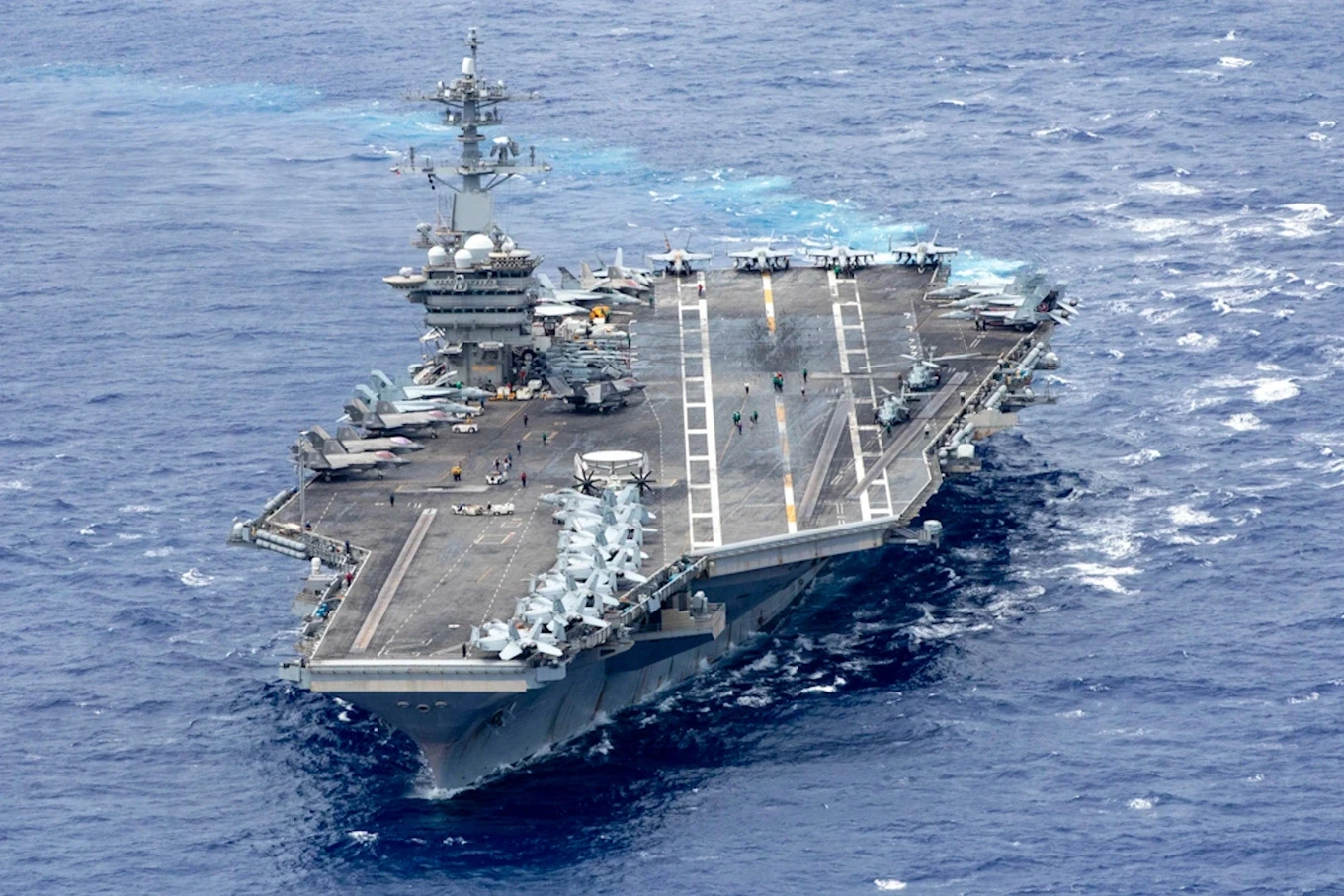 Tàu sân bay USS Abraham Lincoln của Hải quân Mỹ (Ảnh: USNI).