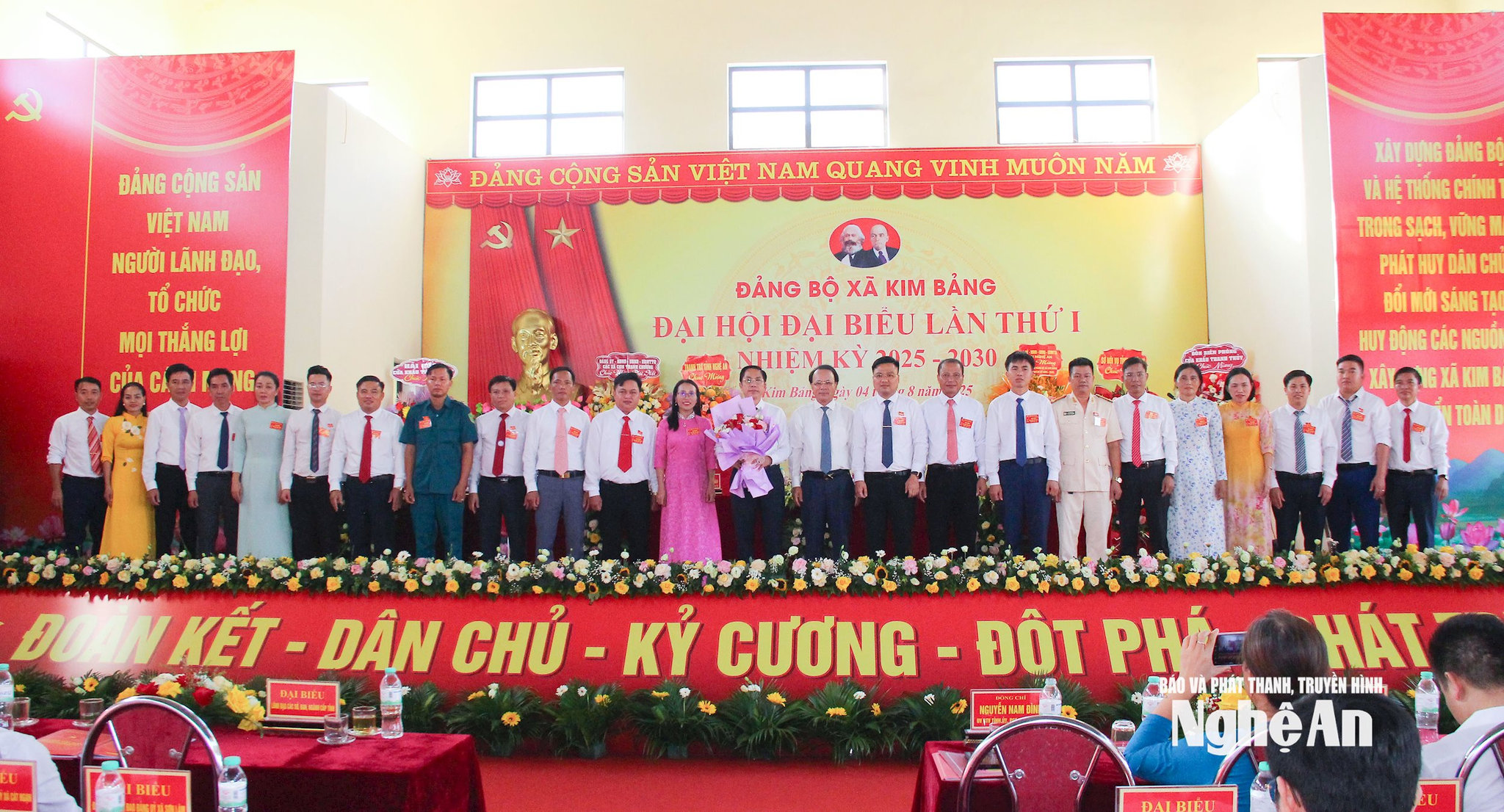 Phó Chủ tịch Thường trực HĐND tỉnh Nghệ An dự Đại hội đại biểu xã Kim Bảng lần thứ nhất, nhiệm kỳ 2025 – 2030