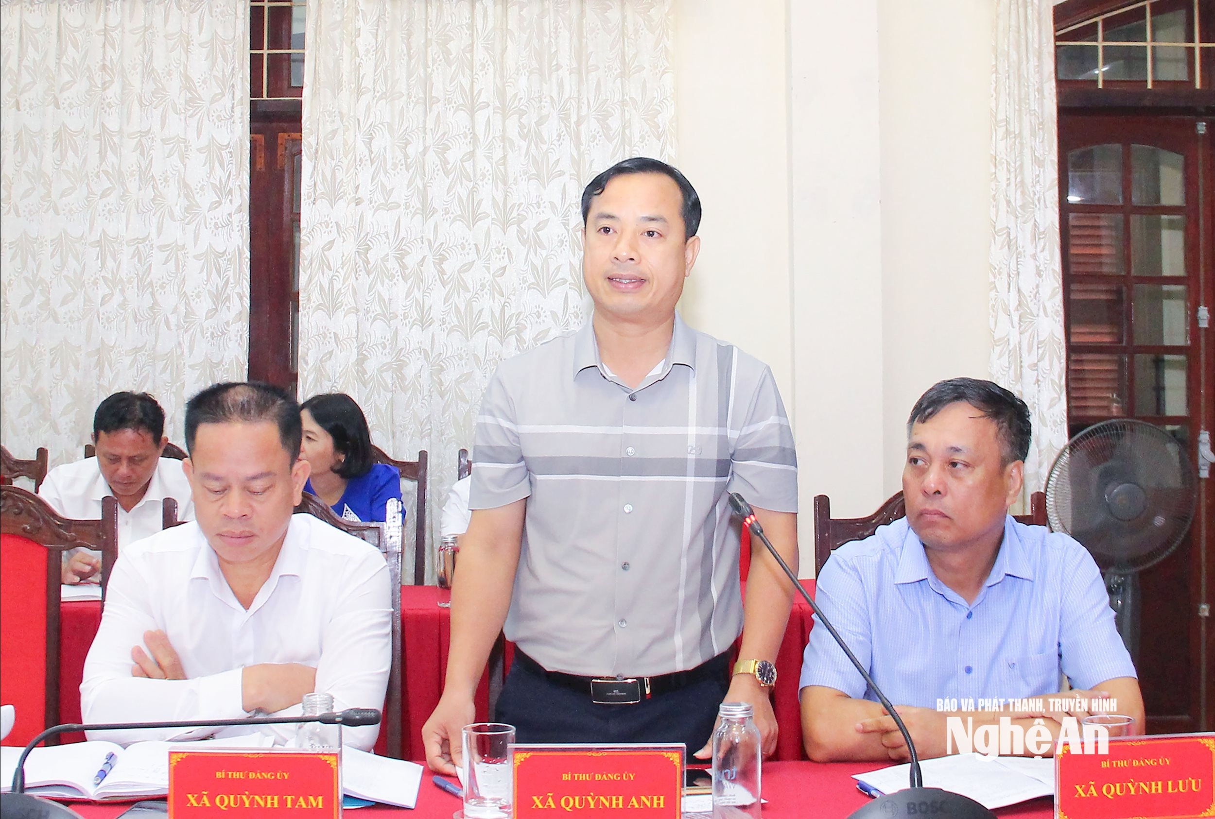 Bí thư Đảng uỷ xã Quỳnh Anh - Nguyễn Văn Thưởng
