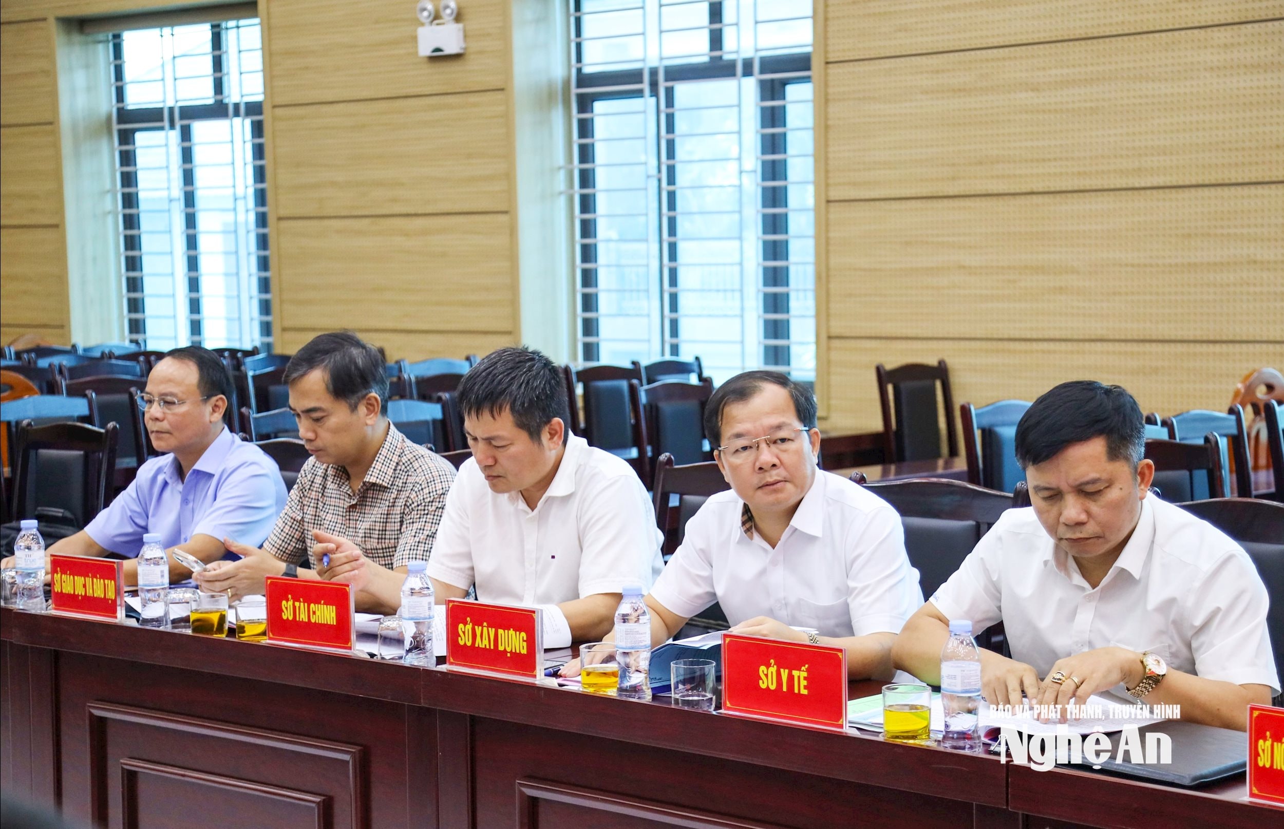 Đại diện các sở ngành