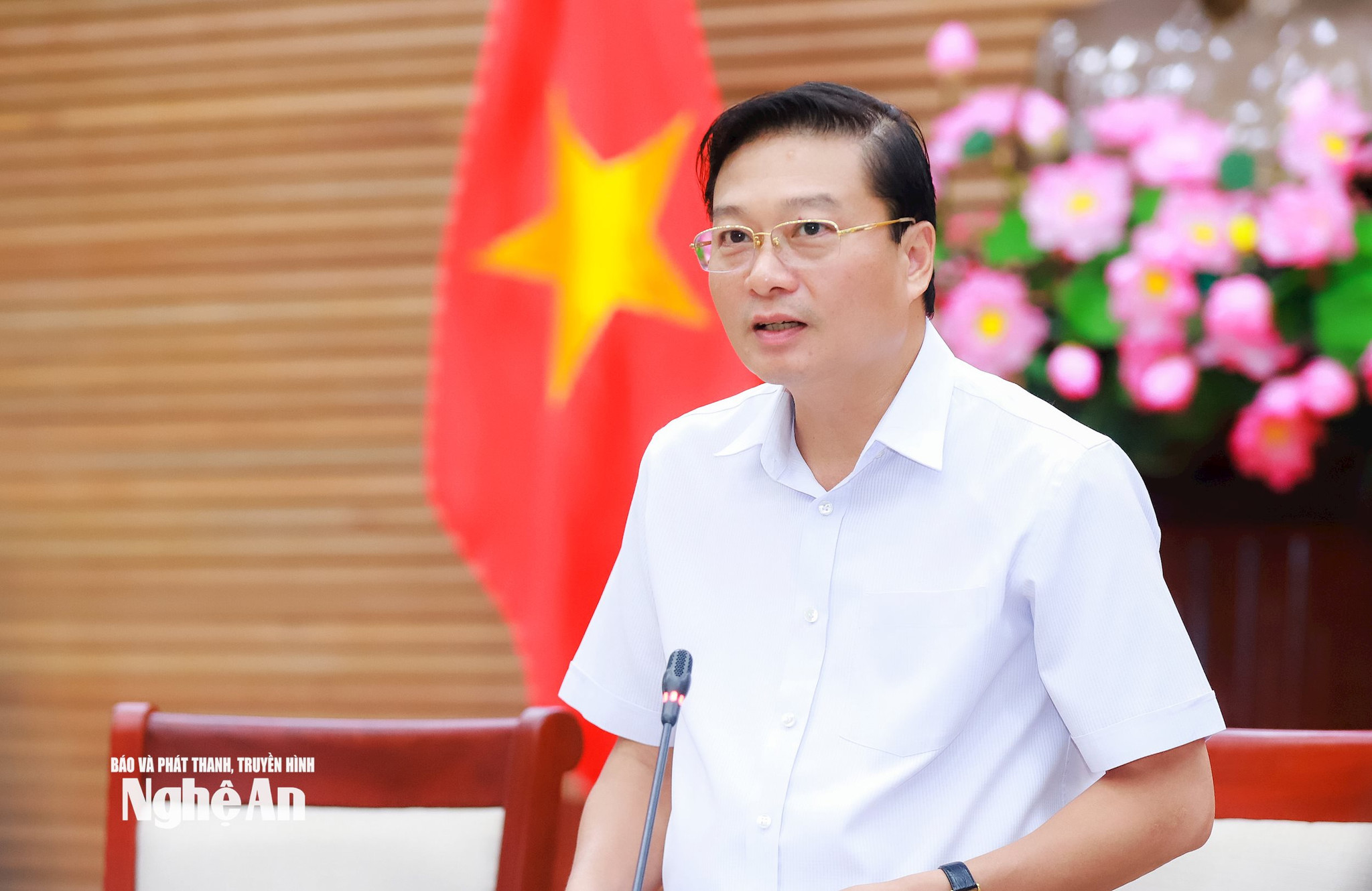 Chủ tịch UBND tỉnh Nghệ An Lê Hồng Vinh: Khắc phục hậu quả bão số 3 với phương châm 'nhanh, sớm, kịp thời'
