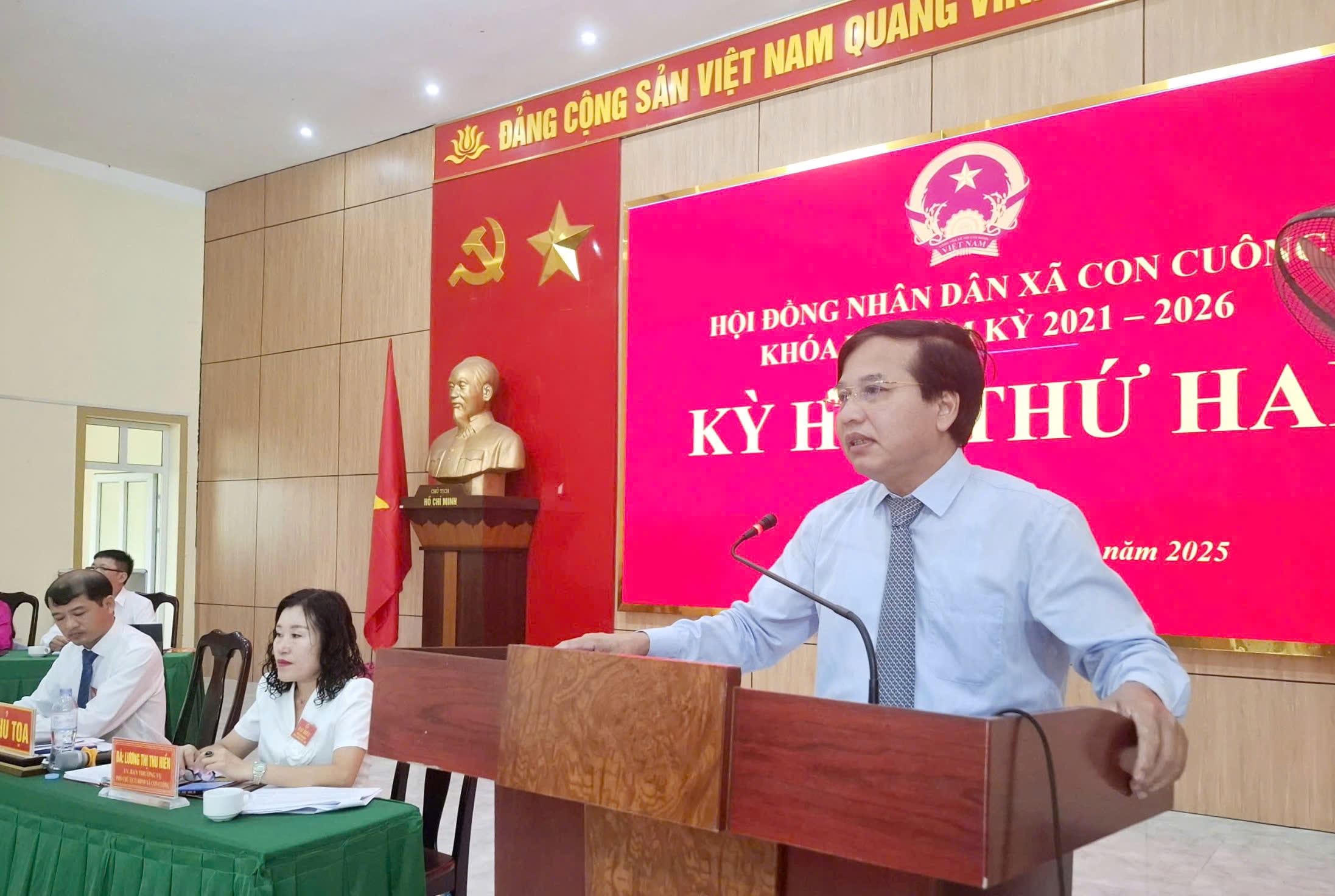 bna-Đồng chí Khôi phát biểu
