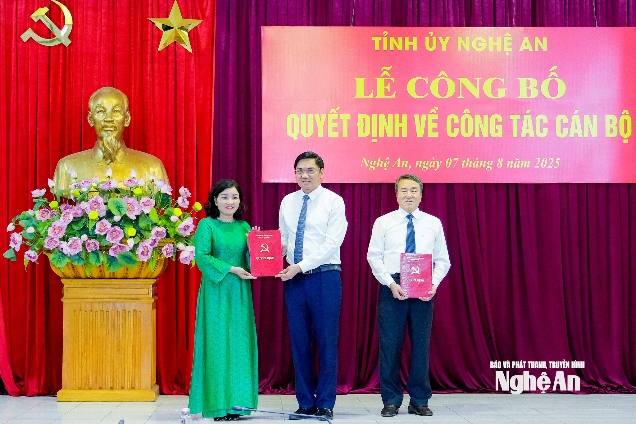Đồng chí Nguyễn Thị Hồng Hoa giữ chức Phó Chủ nhiệm Ủy ban Kiểm tra Tỉnh ủy Nghệ An