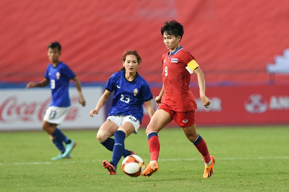 Kết quả bóng đá nữ SEA Games 32 Thái Lan 6-0 Campuchia