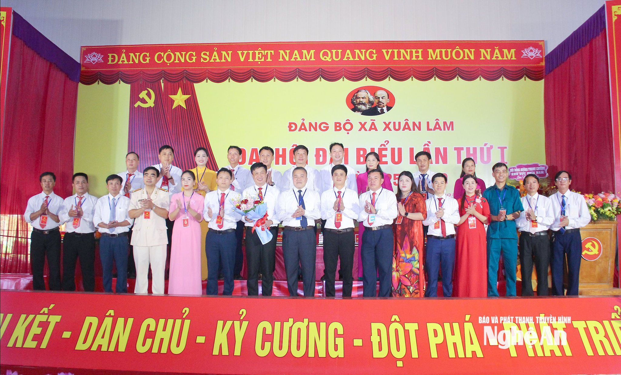 Đảng bộ xã Xuân Lâm tổ chức Đại hội lần thứ nhất, nhiệm kỳ 2025 - 2030