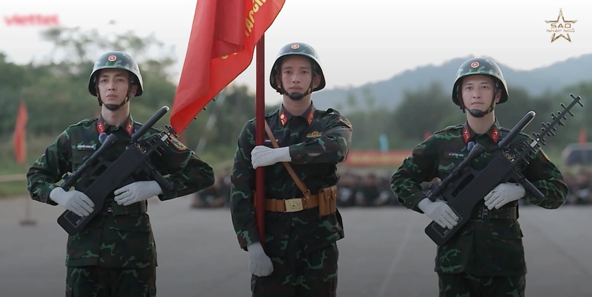Mới đây, Thượng uý Lê Hoàng Hiệp xuất hiện trong chương trình