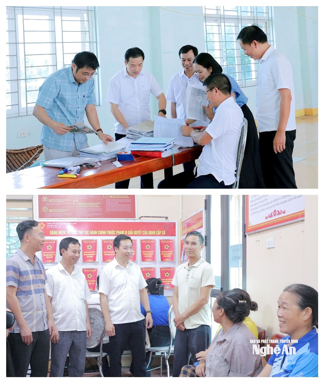  Cán bộ xã Đông Hiếu 