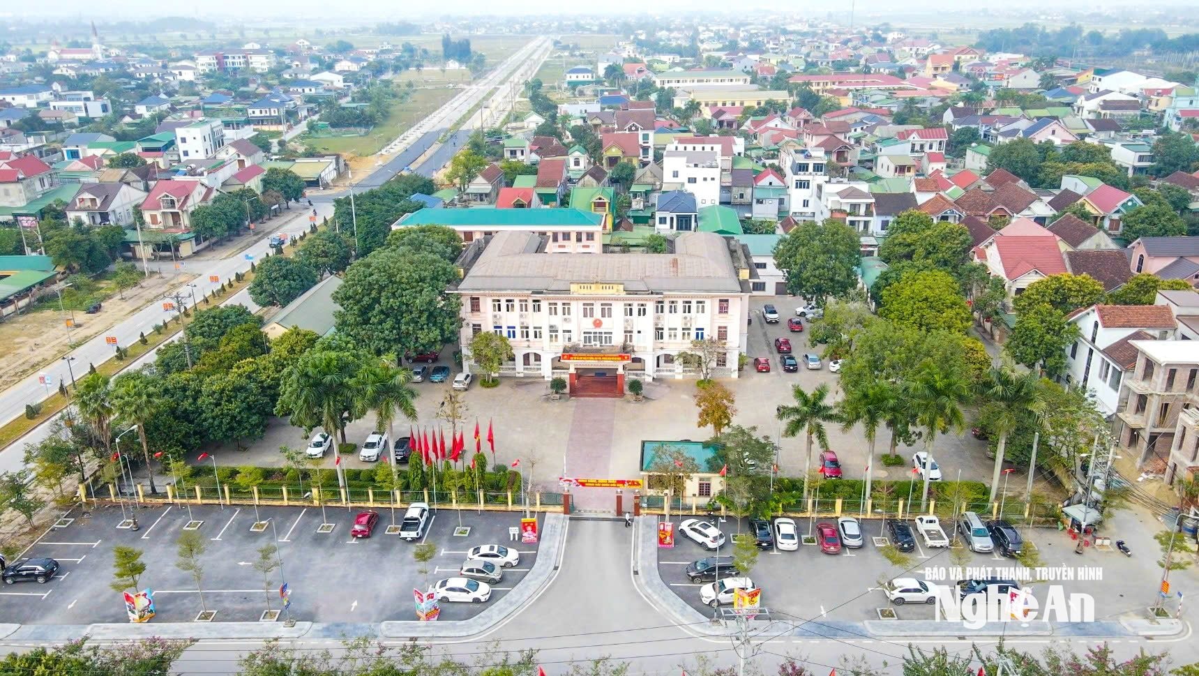 Một góc xã Nghi Lộc. Ảnh Thu Hương