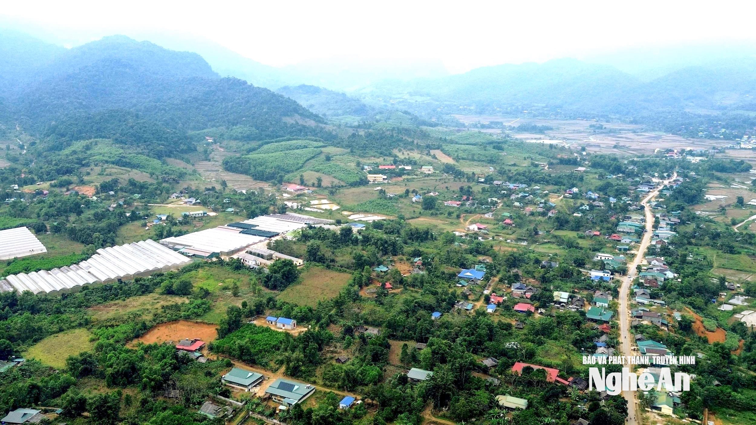 Một góc xã Tri Lễ. Ảnh Xuân Hoàng