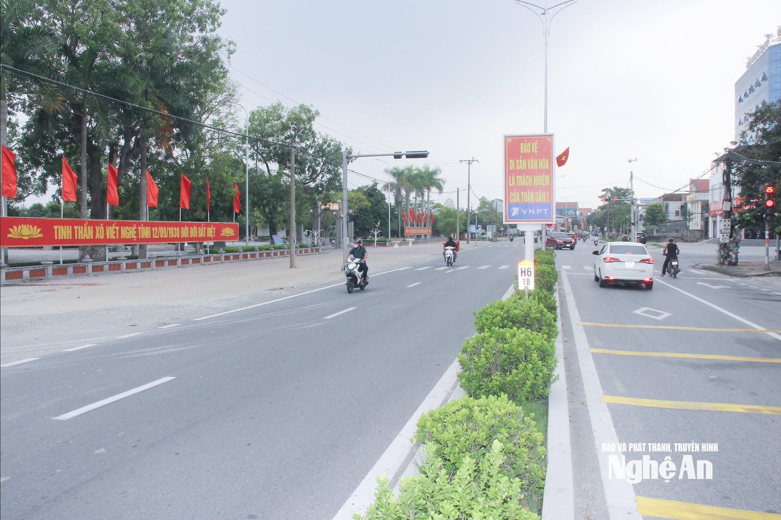  Hạ tầng giao thông kết nối là một trong những thế mạnh của Hưng Nguyên 