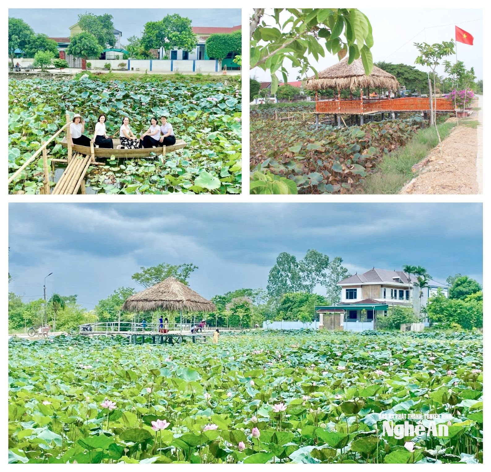  Không gian, cảnh quan nông thôn mới được cấp uỷ, chính quyền và nhân dân Hưng Nguyên chú trọng đầu tư, tạo diện mạo nông thôn đẹp và nâng cao đời sống tinh thần