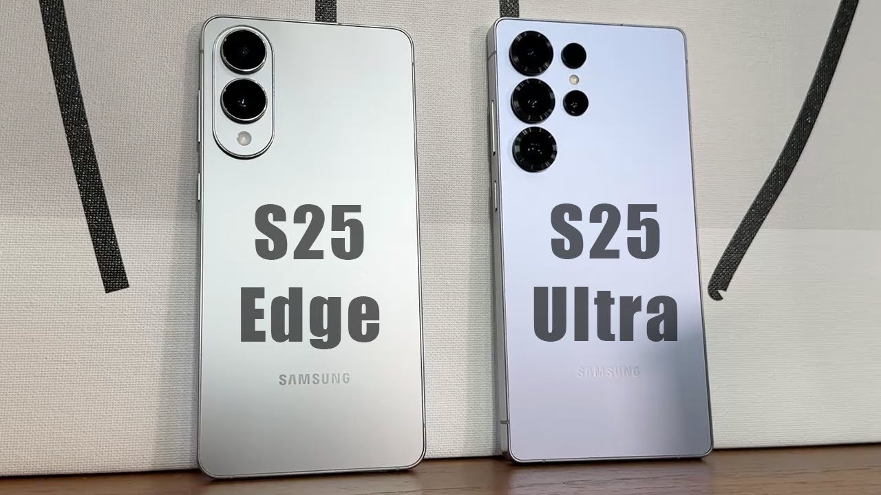 Samsung Galaxy S25 Edge vs S25 Ultra - Full Comparison