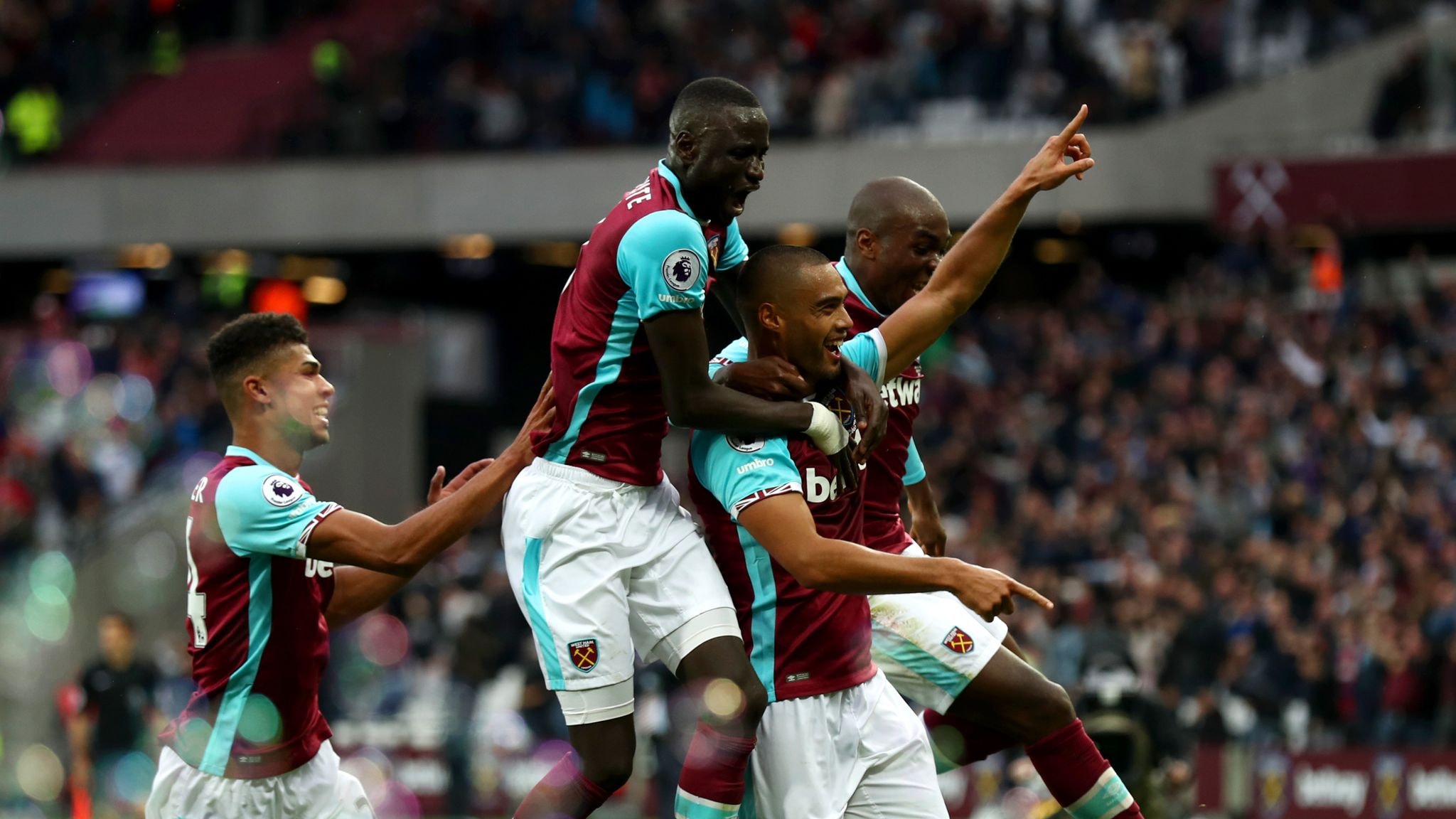 West Ham 1-0 Sunderland: Winston Reid snatches last-gasp win | Football News | Sky Sports