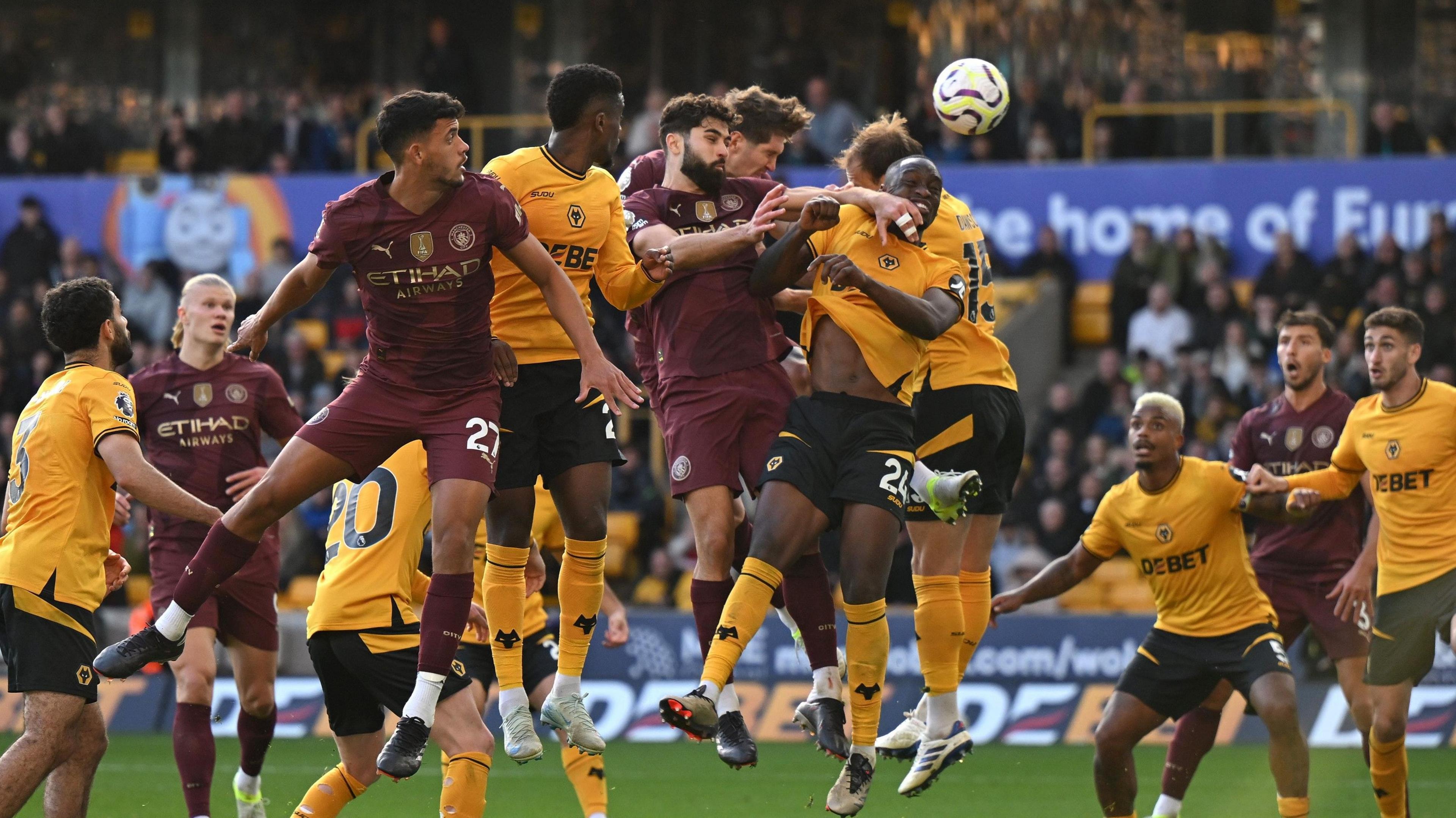 Premier League LIVE: Wolverhampton Wanderers vs Manchester City - follow live text & score updates - BBC Sport