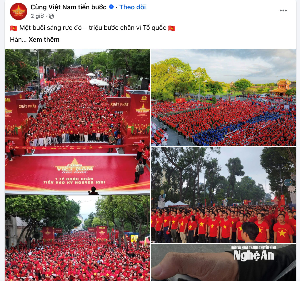 cùng Việt Nam tiến bước Ảnh chụp màn hình2