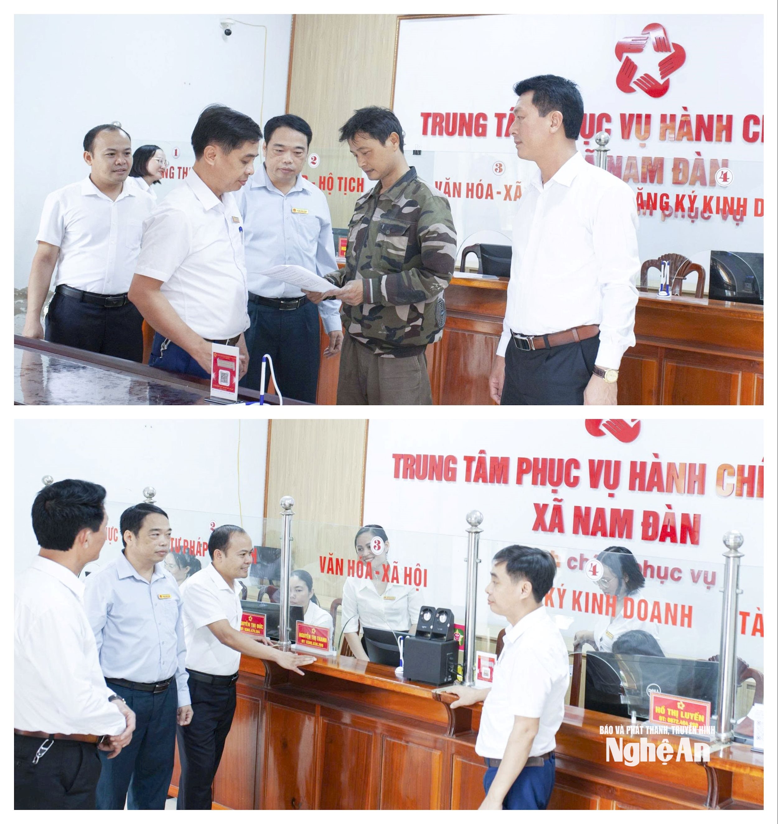 Lãnh đạo xã Nam Đàn