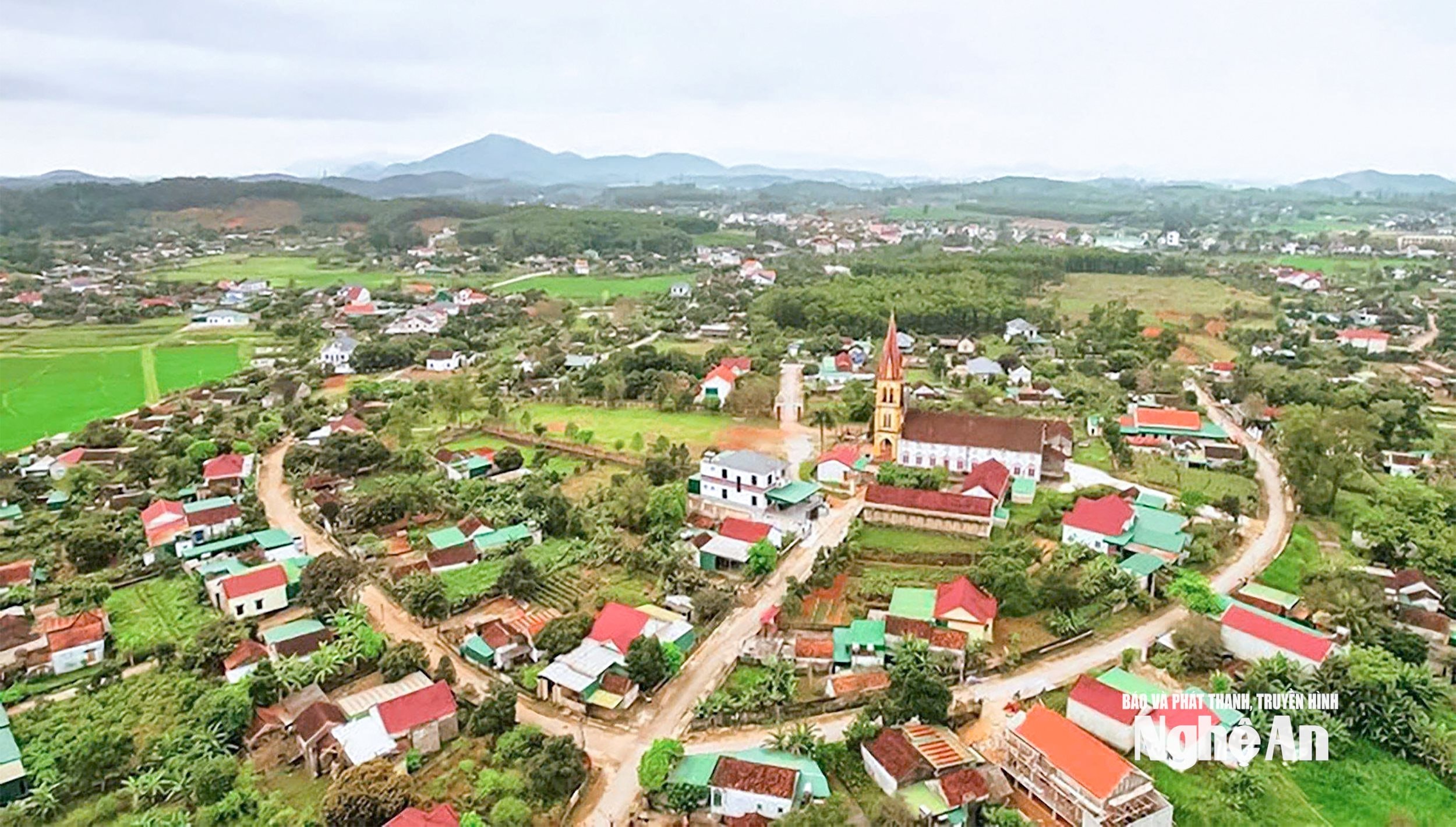 Một góc nông thôn xã Nam Đàn