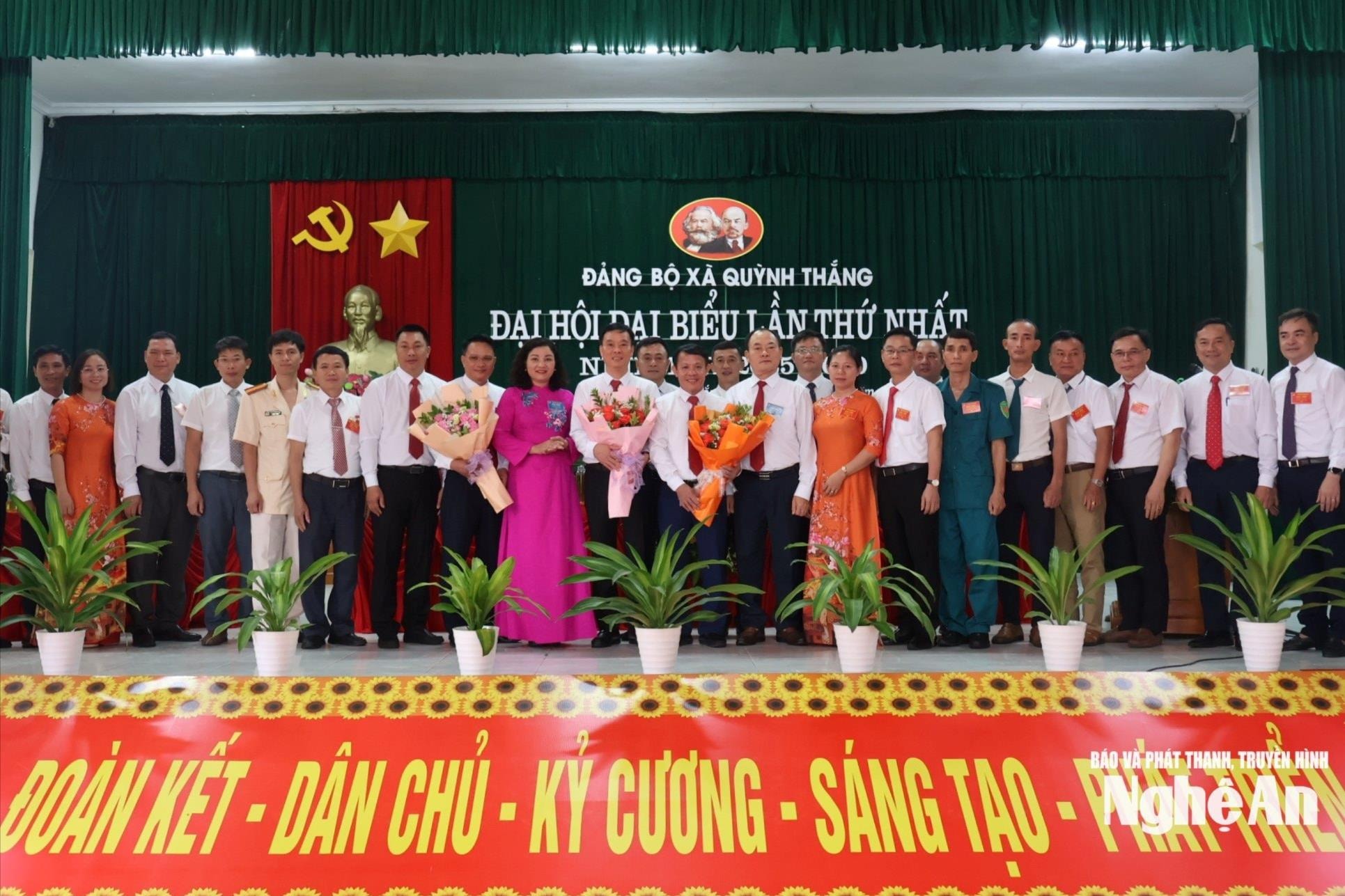 23 đồng chí được chỉ định tham gia Ban chấp hành Đảng bộ xã Quỳnh Thắng, nhiệm kỳ 2025 - 2030