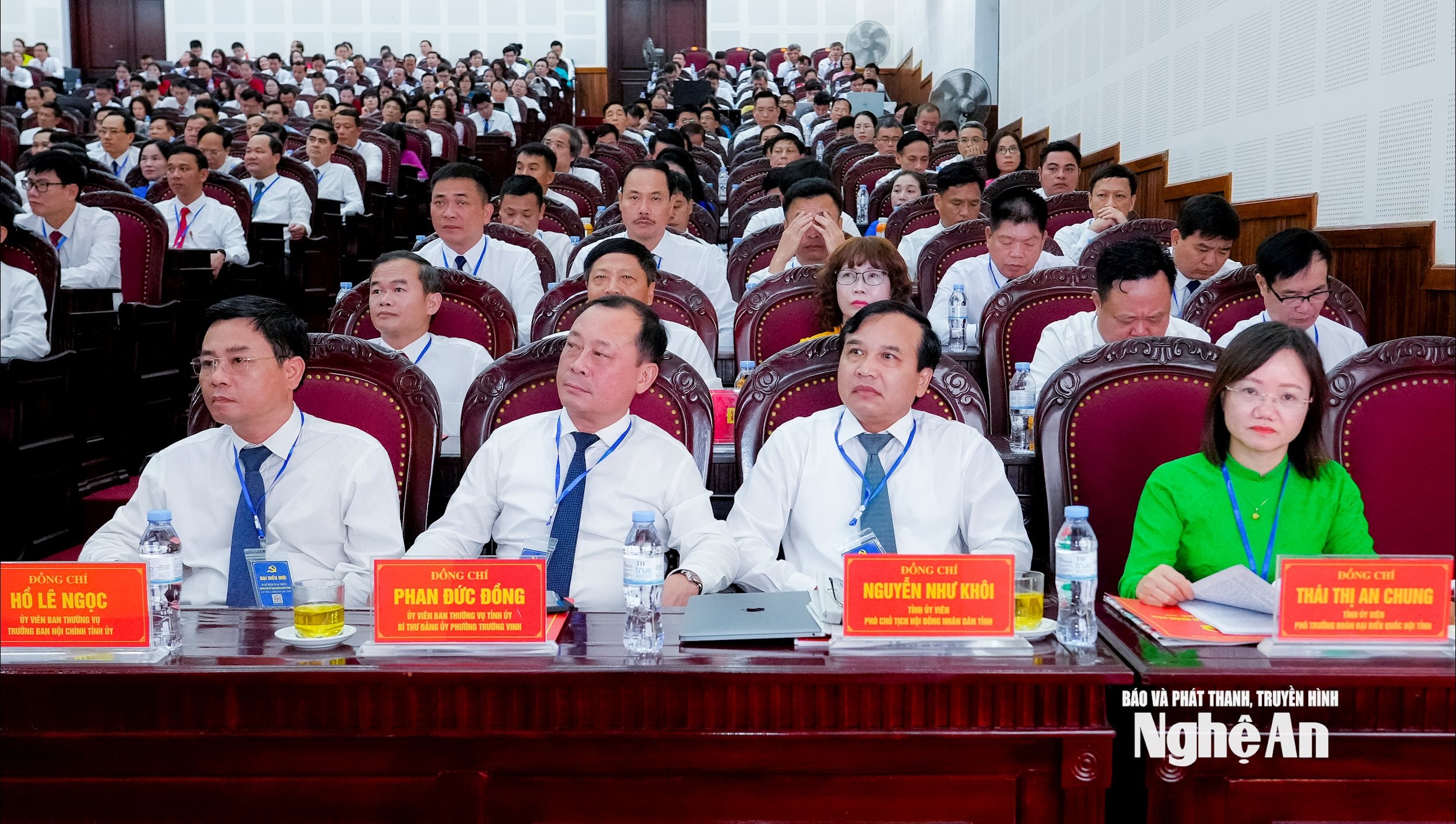 Các đại biểu khách mời tham dự Đại hội. Ảnh: Phạm Bằng