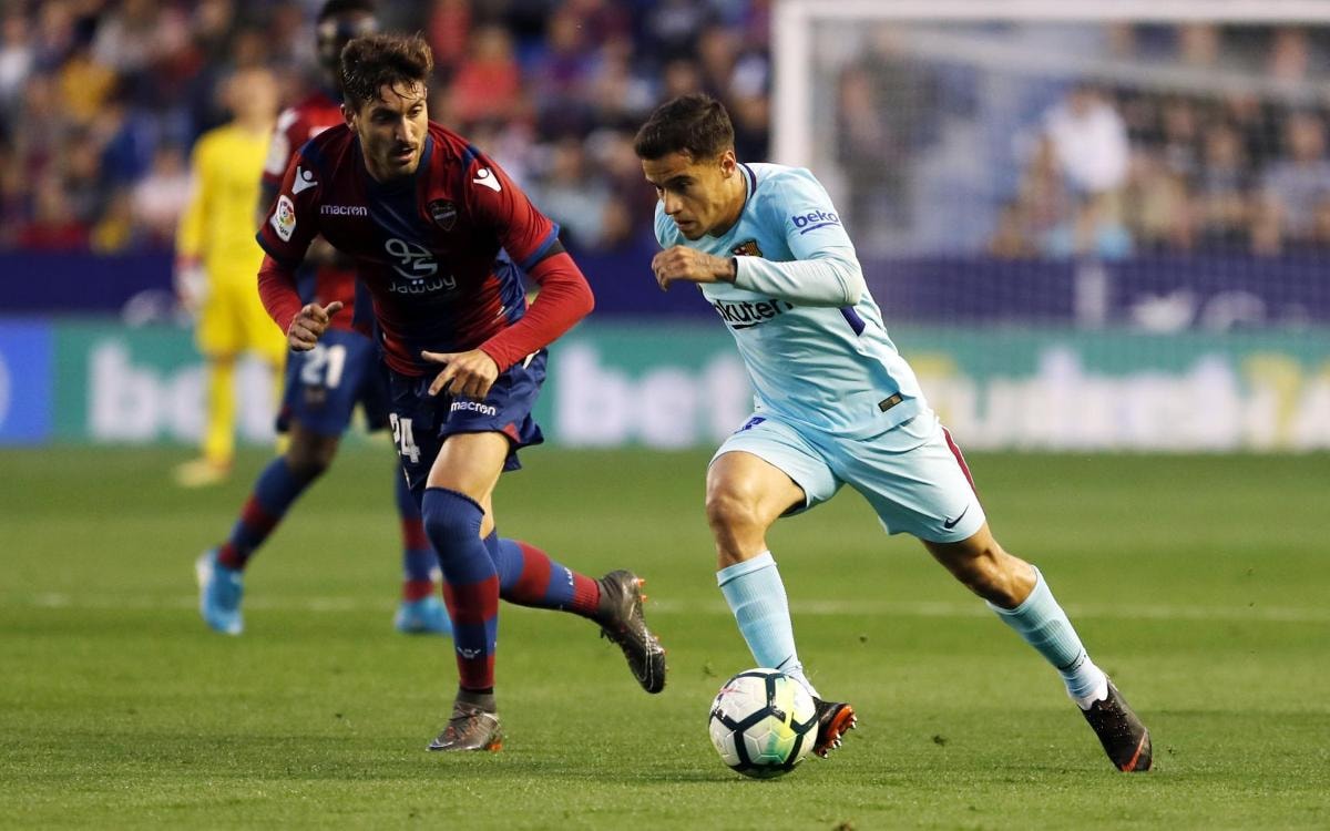 MATCH REPORT: Levante UD v FC Barcelona: Undefeated run comes to end (5-4)