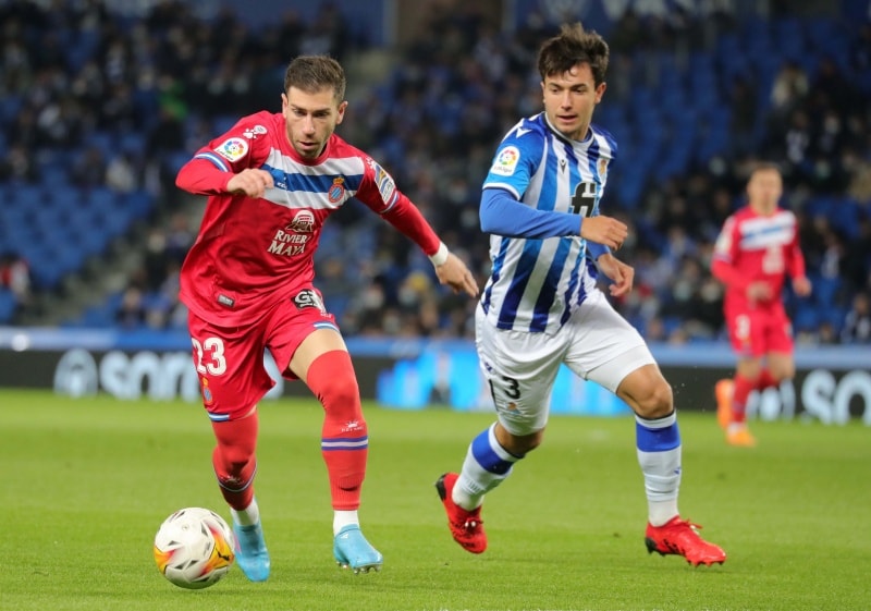 Controversial late penalty hands Espanyol defeat against Real Sociedad