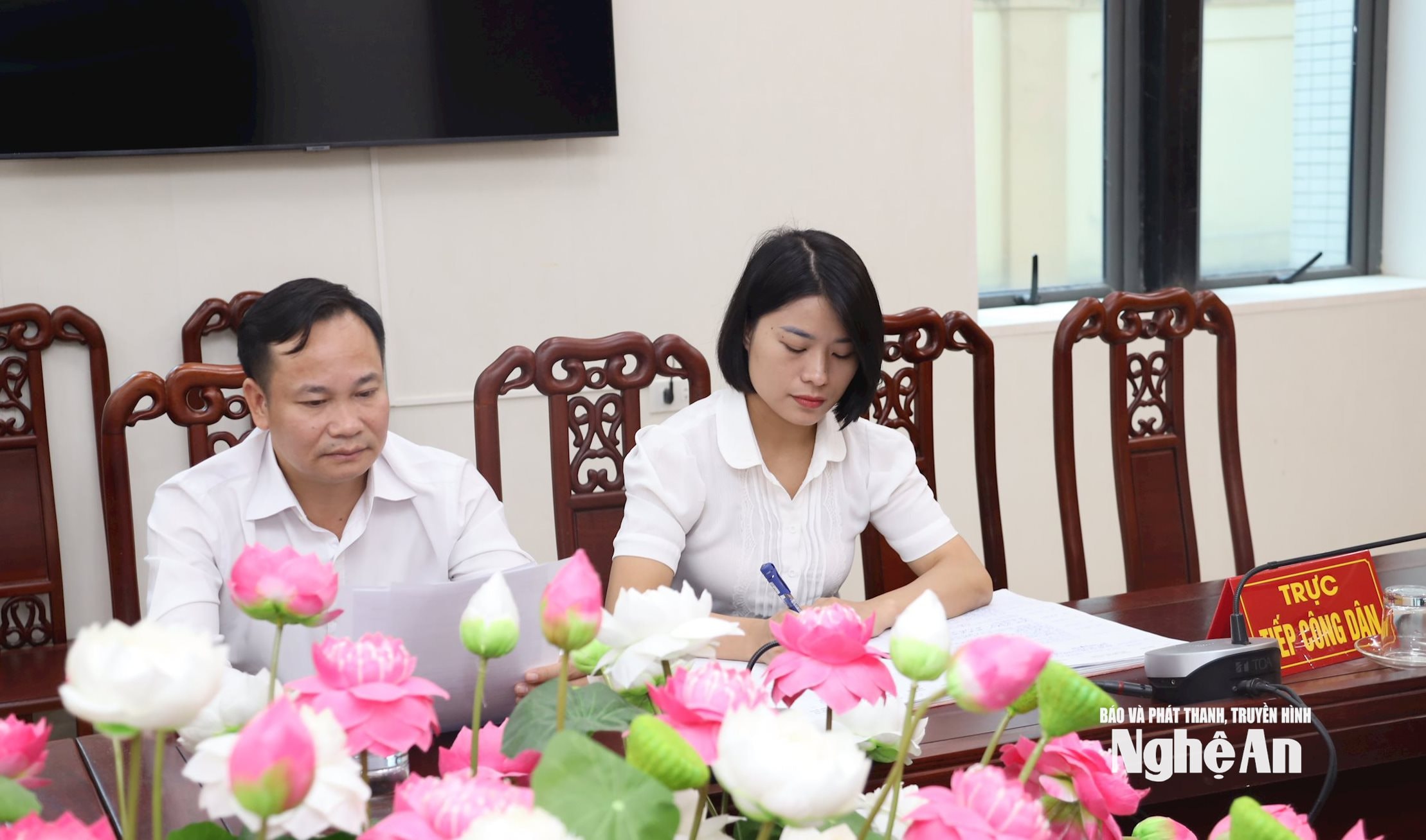 Cán bộ Sở Nội vụ trực tiếp công dân
