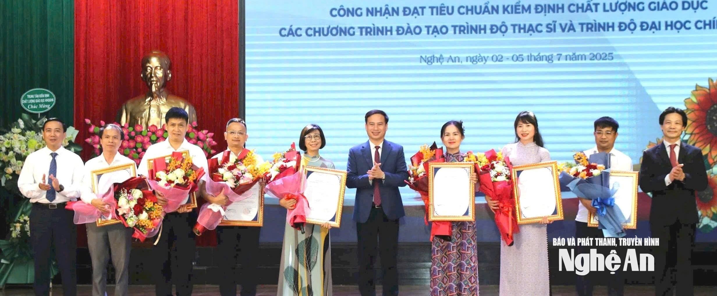 Đại diện Trung tâm Kiểm định chất lượng