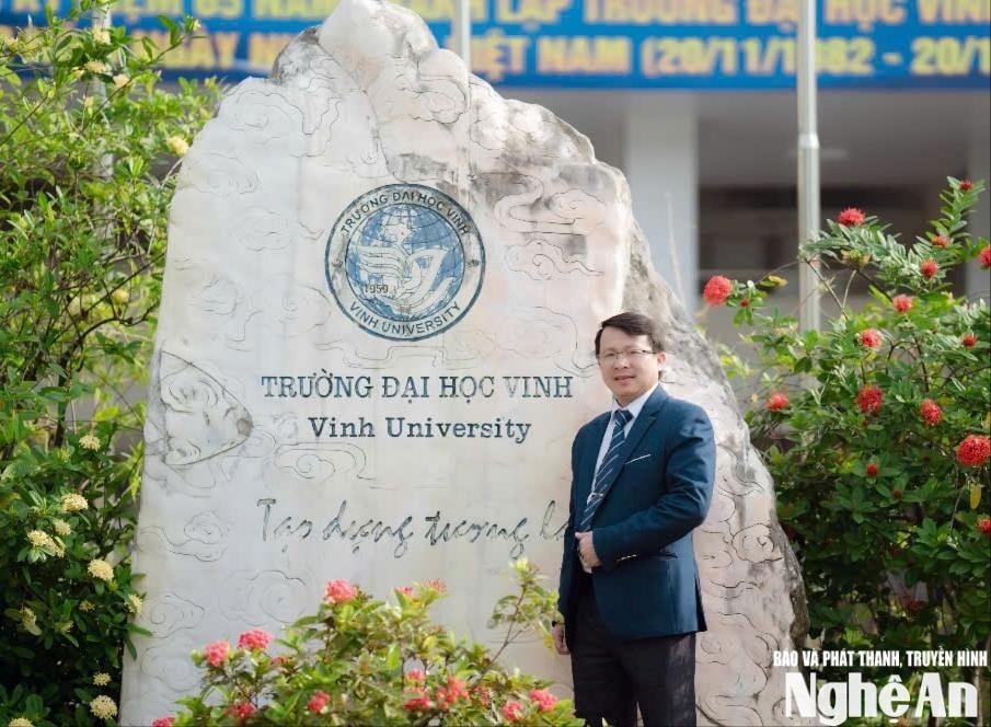 Ông Mai Văn Chung- Trưởng phòng Khoa học và Hợp tác quốc tế ( Trường Đại học Vinh). Ảnh TP