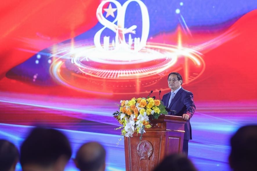 TỔNG THUẬT: Khai mạc trọng thể Triển lãm thành tựu đất nước “80 năm hành trình Độc lập - Tự do - Hạnh phúc”- Ảnh 4. TỔNG THUẬT: Khai mạc trọng thể Triển lãm thành tựu đất nước “80 năm hành trình Độc lập - Tự do - Hạnh phúc”- Ảnh 4.