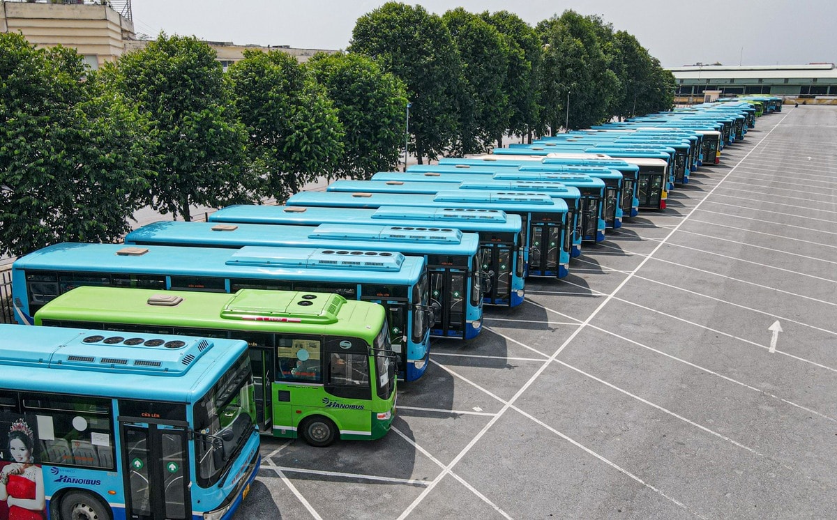 Hà Nội miễn phí vé xe buýt, metro dịp Quốc khánh 2/9