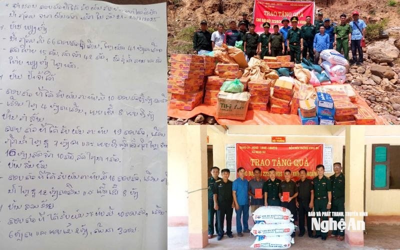 memberikan hadiah di ayunan