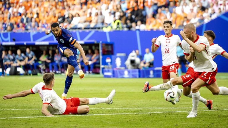 Euro 2024 - Poland 1-2 Netherlands: Former Manchester United striker Wout Weghorst scores winner with Cody Gakpo also on target | Football News | Sky Sports