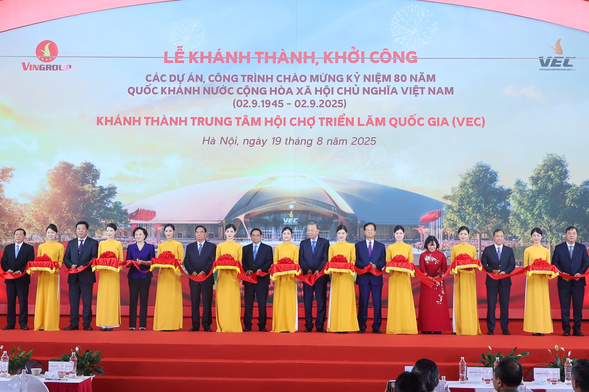Tổ chức khánh thành, khởi công trực tuyến đồng thời các công trình lớn chào mừng Đại hội đại biểu toàn quốc lần thứ XIV của Đảng- Ảnh 1.