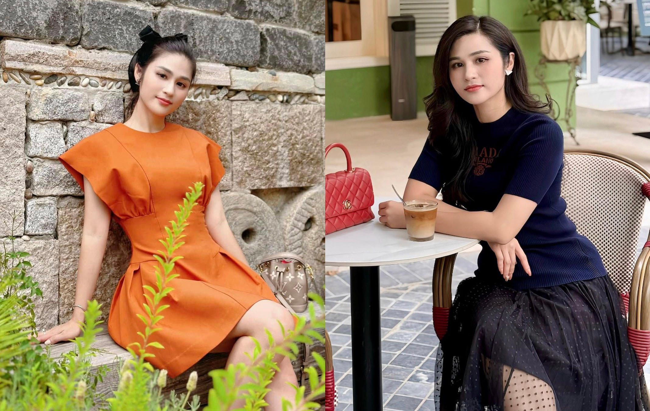 Gu thời trang nữ tính của Minh Trang ngoài đời.