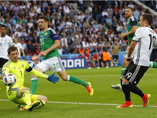 Northern Ireland vs Germany match report: Michael McGovern heroics keep Irish eyes smiling into last sixteen | The Independent | The Independent