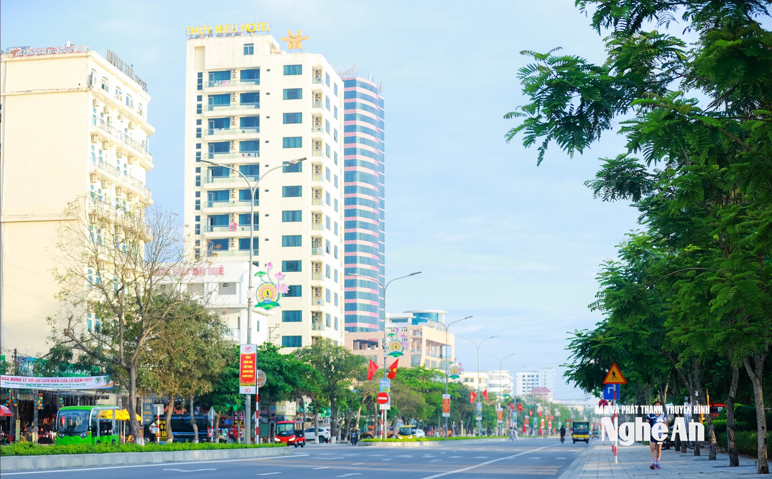Quang cảnh một góc phường Cửa Lò. Ảnh: Thành Duy