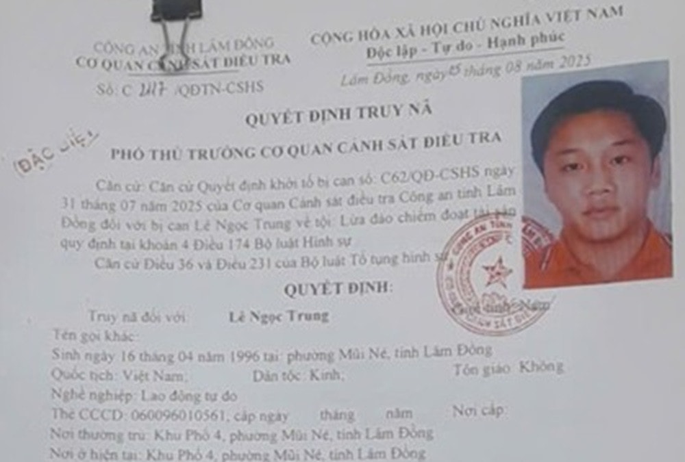 Dùng chiêu đáo hạn vay, nhân viên ngân hàng chiếm đoạt 22 tỷ rồi bỏ trốn.jpg