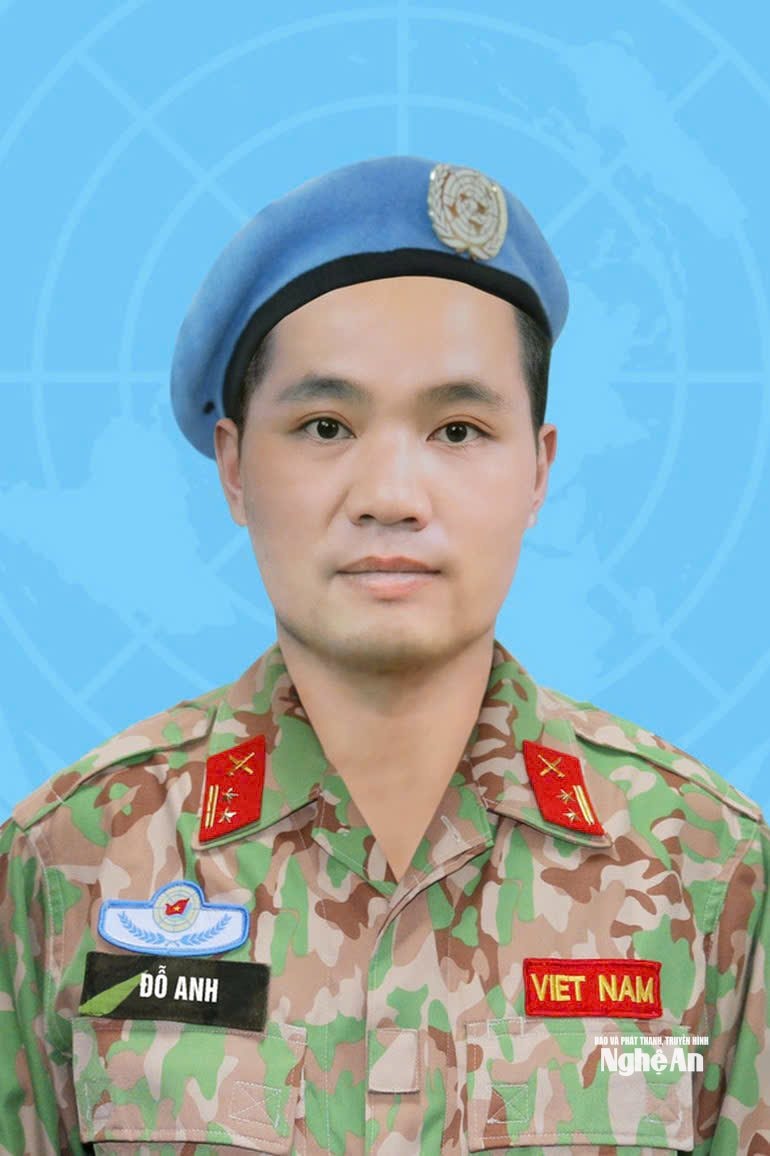 Liệt sĩ Đỗ Anh. Ảnh GĐCC