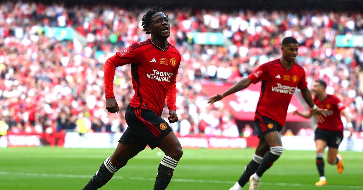 Man City vs Manchester United highlights and reaction as Man Utd win FA Cup after Mainoo and Garnacho goals - Manchester Evening News