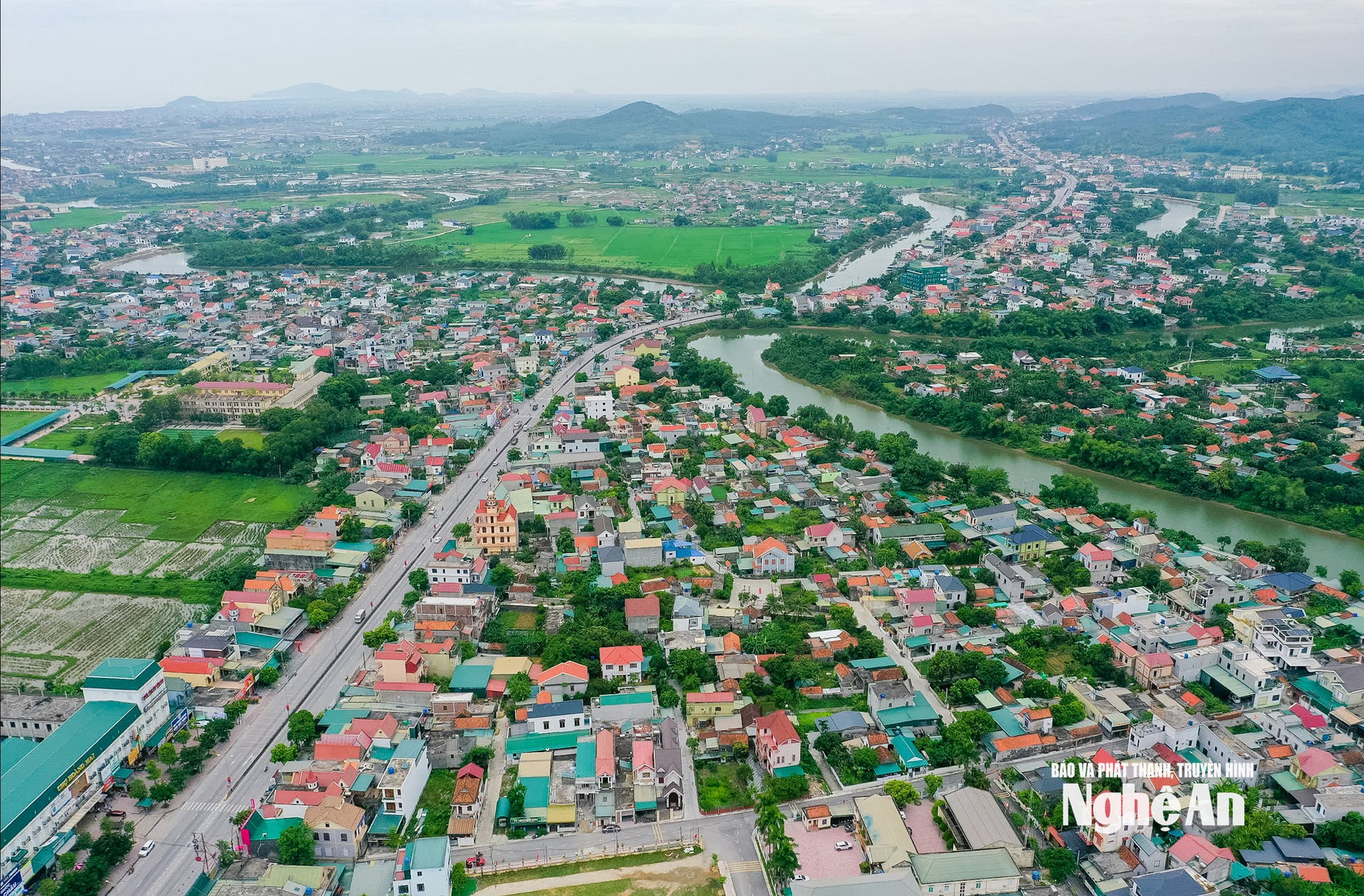 Phường Hoàng Mai hướng tới đô thị hiện đại. Ảnh: Mạnh Hun