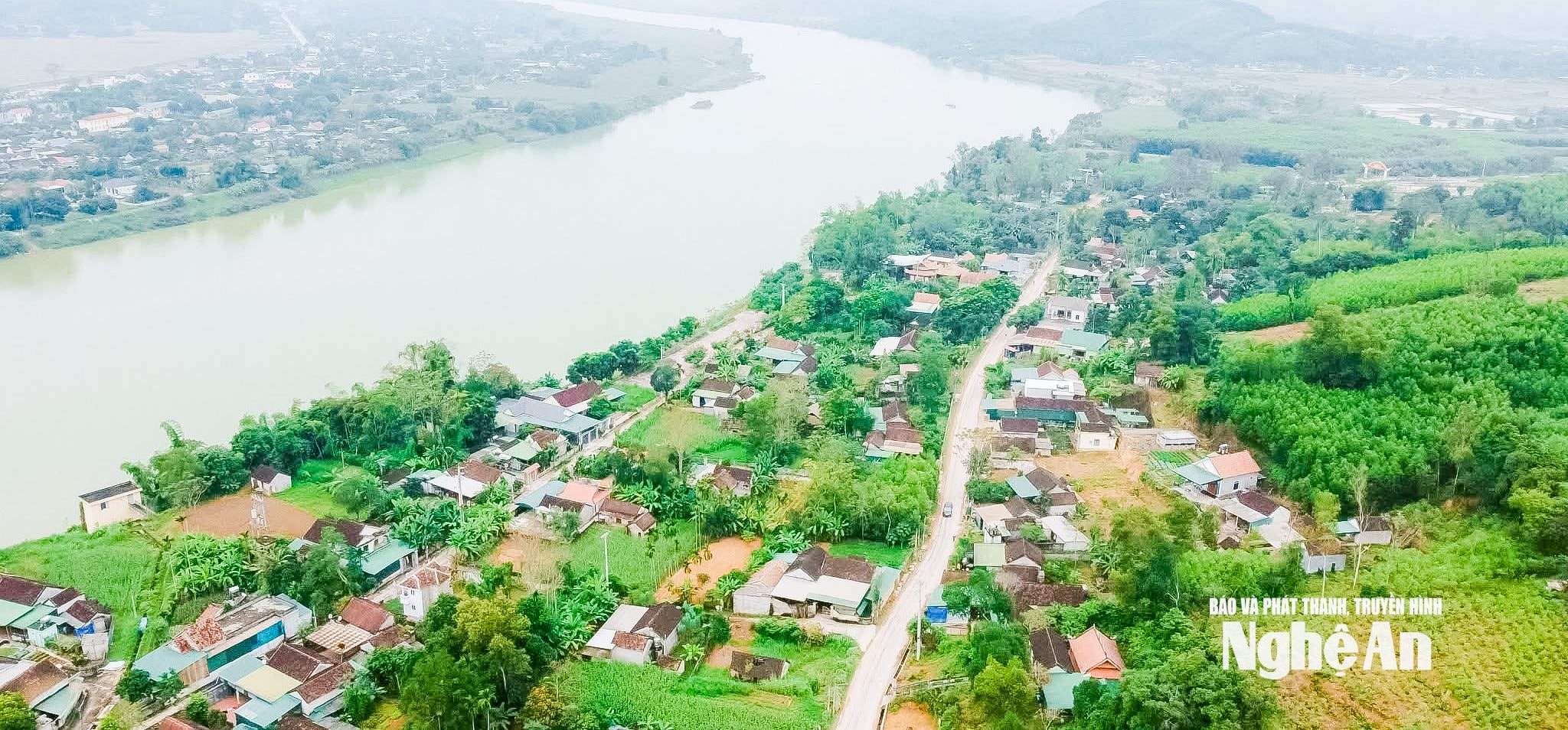 Bạch Ngọc hướng tới xã nông thôn mới nâng cao. Ảnh: CSCC