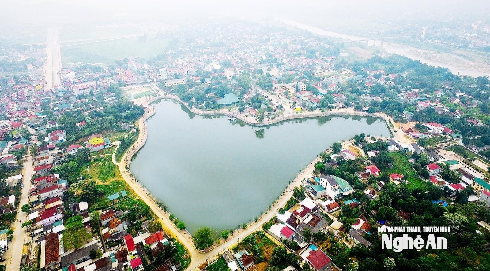 Thái Hòa từng bước phát triển và hoàn thiện cơ sở hạ tầng. Ảnh Sách Nguyễn
