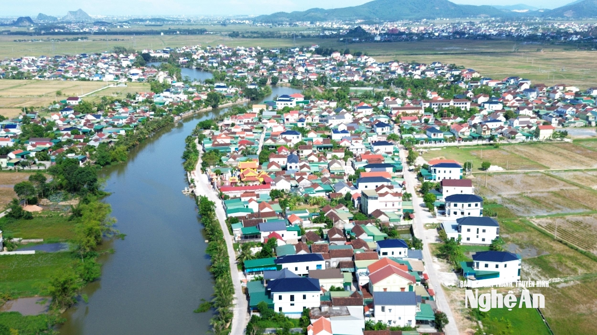 một góc xã Vân Tụ 2