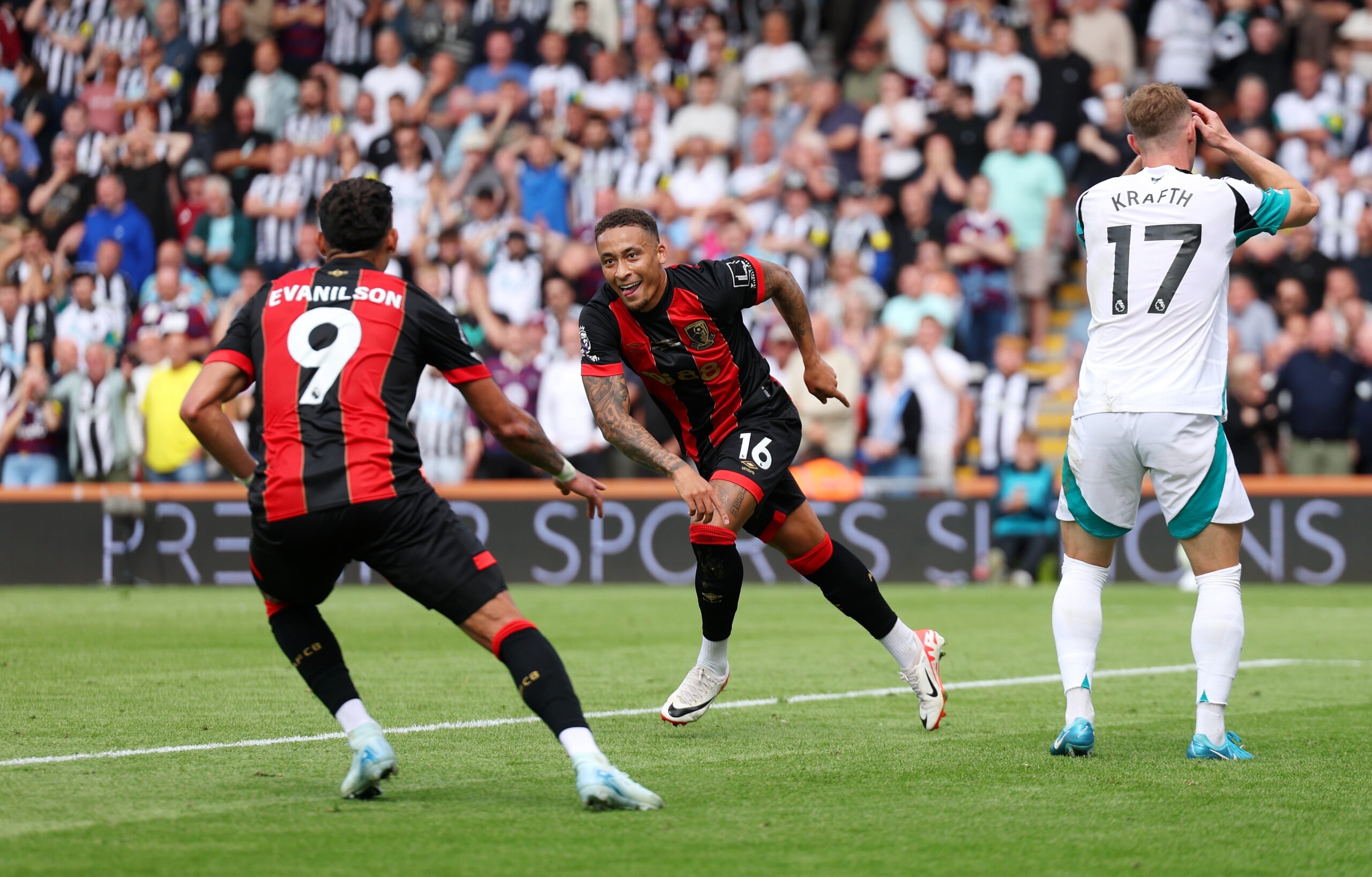 Bournemouth 1-1 Newcastle Stats: Late VAR Drama Denies Cherries First Win of 2024-25 | Opta Analyst